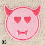 SMILES applique - 4 colours available