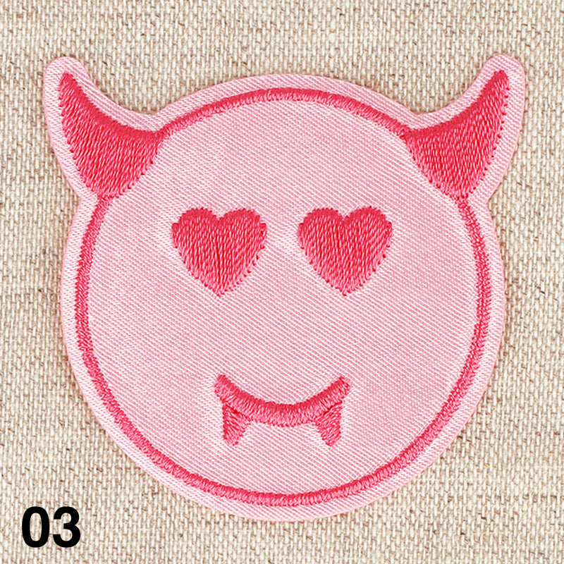 SMILES applique - 4 colours available