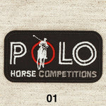 Appliqué POLO HORSE COMPETITIONS - 4 couleurs disponibles