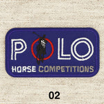 Appliqué POLO HORSE COMPETITIONS - 4 couleurs disponibles
