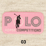 Appliqué POLO HORSE COMPETITIONS - 4 couleurs disponibles