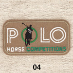 Appliqué POLO HORSE COMPETITIONS - 4 couleurs disponibles