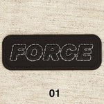 FORCE applique - 4 colours available