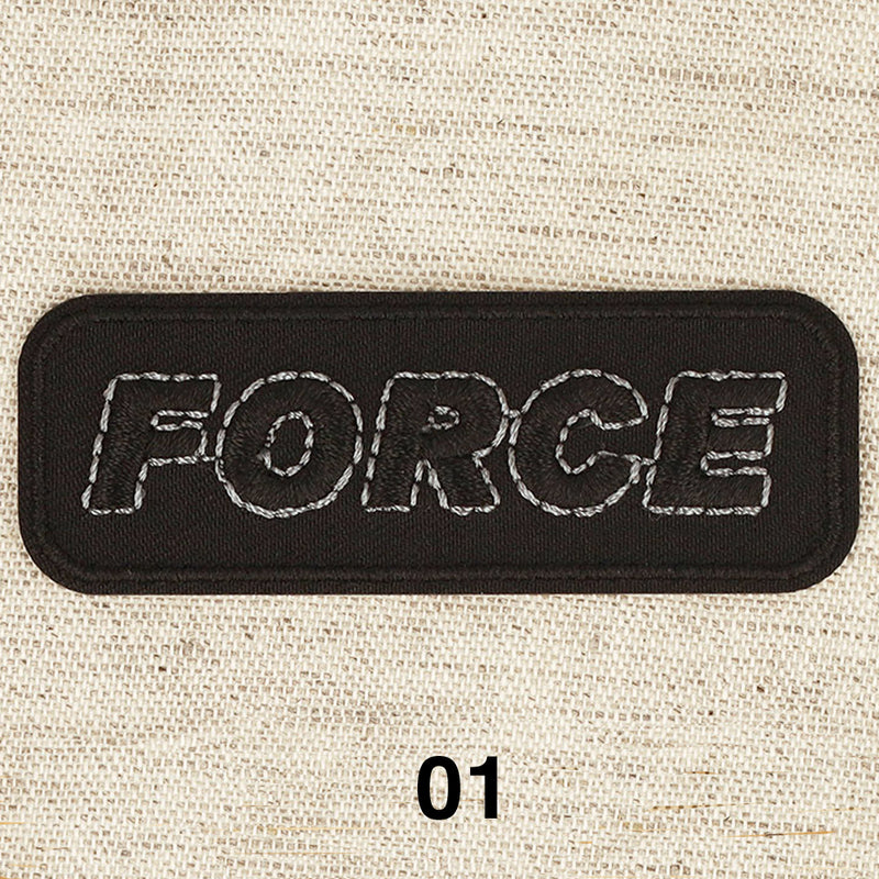 FORCE applique - 4 colours available