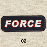 FORCE applique - 4 colours available