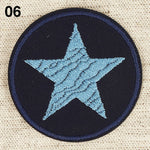 STAR applique - 6 colours available
