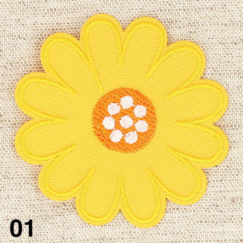 Appliqué FLEUR HIPPIE - 3 couleurs disponibles