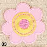 Appliqué FLEUR HIPPIE - 3 couleurs disponibles