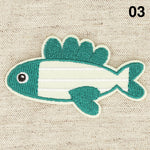 SEA WILDLIFE applique - 5 colours available