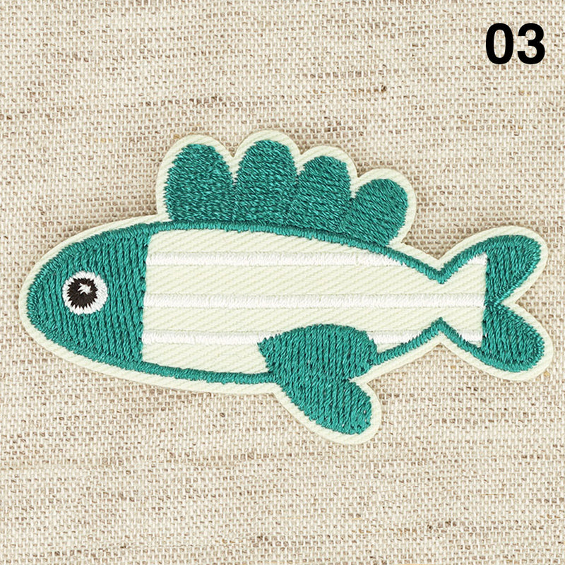 SEA WILDLIFE applique - 5 colours available