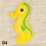 SEA WILDLIFE applique - 5 colours available