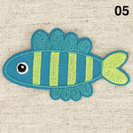 SEA WILDLIFE applique - 5 colours available