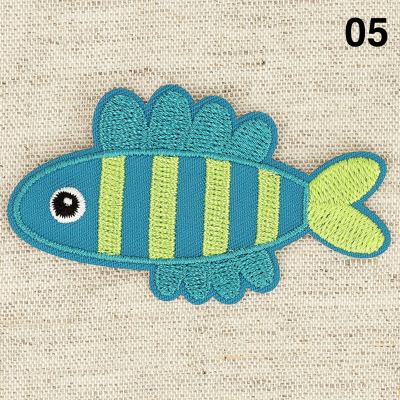 SEA WILDLIFE applique - 5 colours available