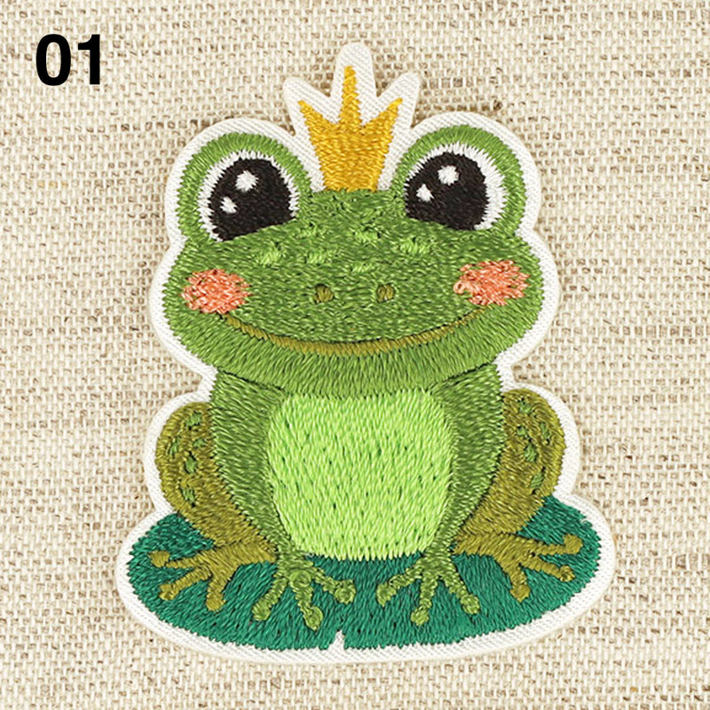 Appliqué GRENOUILLE & CYGNE - 2 couleurs disponibles