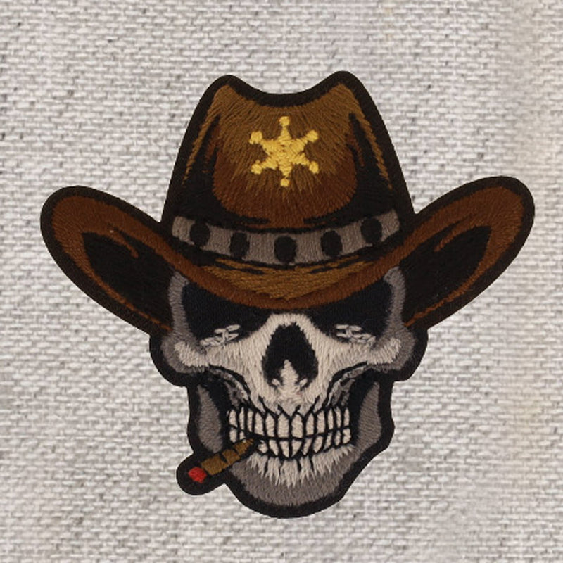 COWBOY SKULL applique 