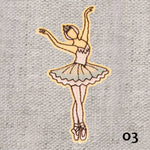 BALLET applique - 6 colours available