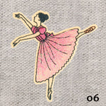 BALLET applique - 6 colours available