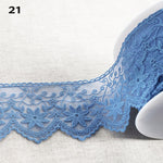 DELPHINUS embroidered tulle - 8 colours available
