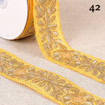 AURIGA embroidered braid - 8 colours available