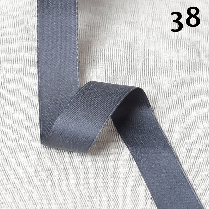 CHARLESTON satin ribbon - 30 colours available