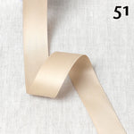 CHARLESTON satin ribbon - 30 colours available