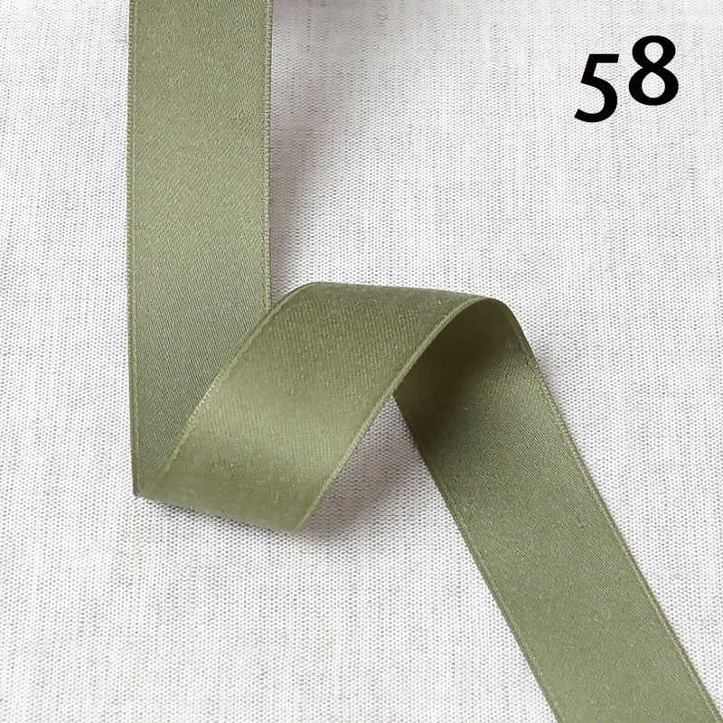 CHARLESTON satin ribbon - 30 colours available