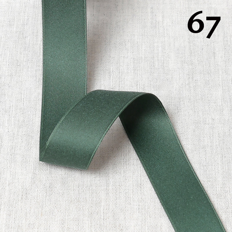 CHARLESTON satin ribbon - 30 colours available