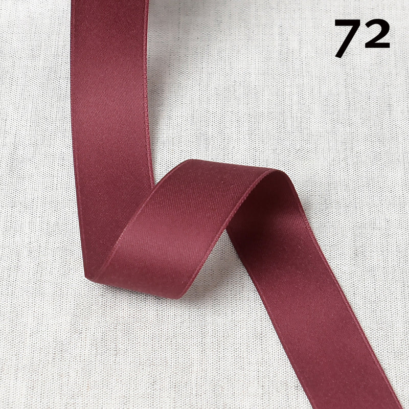 CHARLESTON satin ribbon - 30 colours available