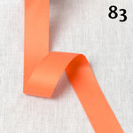 CHARLESTON satin ribbon - 30 colours available