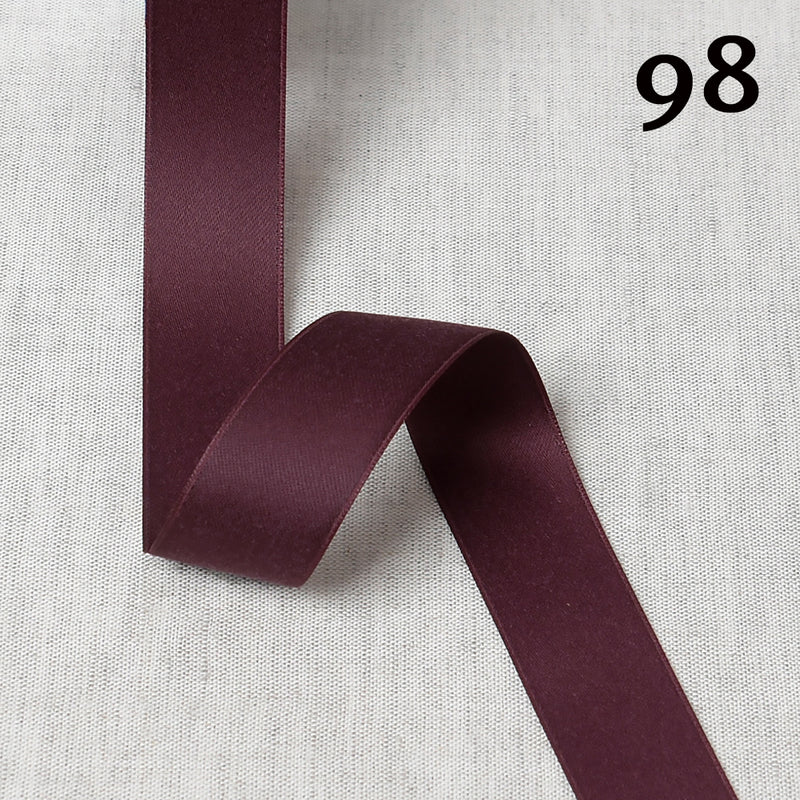 CHARLESTON satin ribbon - 30 colours available