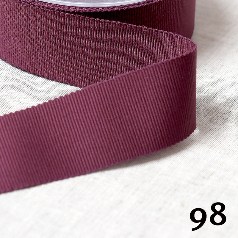 BALTIMORE gros grain ribbon - 30 colours available