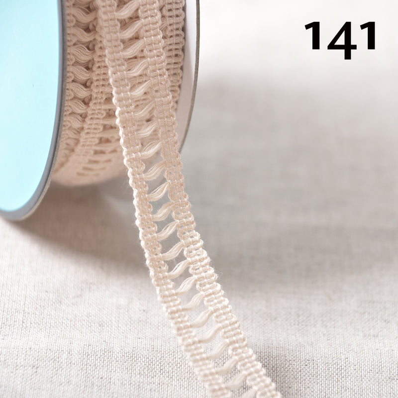 MAUPASSANT hemstitch trim - 28 colours available