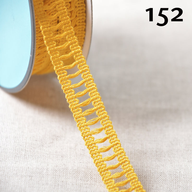 MAUPASSANT hemstitch trim - 28 colours available