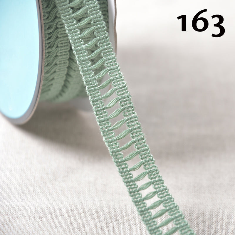 MAUPASSANT hemstitch trim - 28 colours available