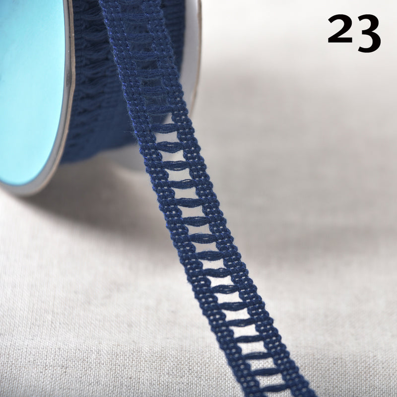 MAUPASSANT hemstitch trim - 28 colours available