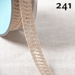 MAUPASSANT hemstitch trim - 28 colours available