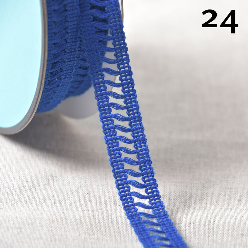 MAUPASSANT hemstitch trim - 28 colours available