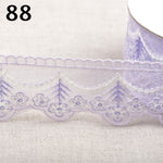 Dentelle brodée LOLITE - 4 couleurs disponibles