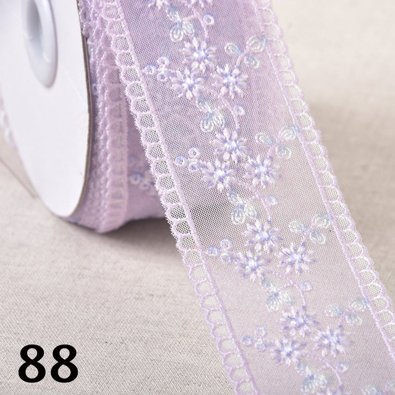 AURALITE embroidered lace - 4 colours available