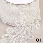 SELENITE embroidered lace - 2 colours available