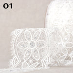 PYRITE embroidered lace - 2 colours available