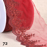 ASTER embroidered tulle - 13 colours available