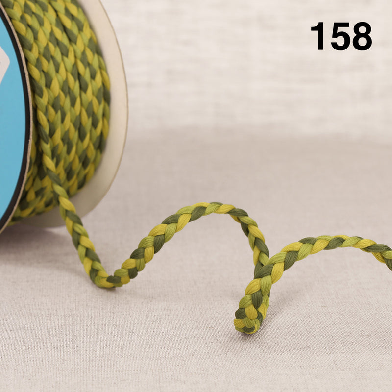 BISSAU braided cord - 8 colours available