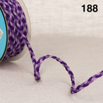 BISSAU braided cord - 8 colours available