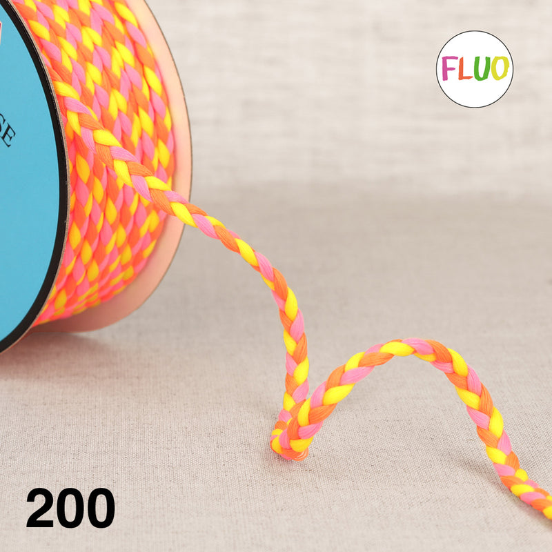 BISSAU braided cord - 8 colours available