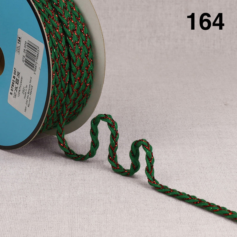 DOUALA braided cord - 8 colours available