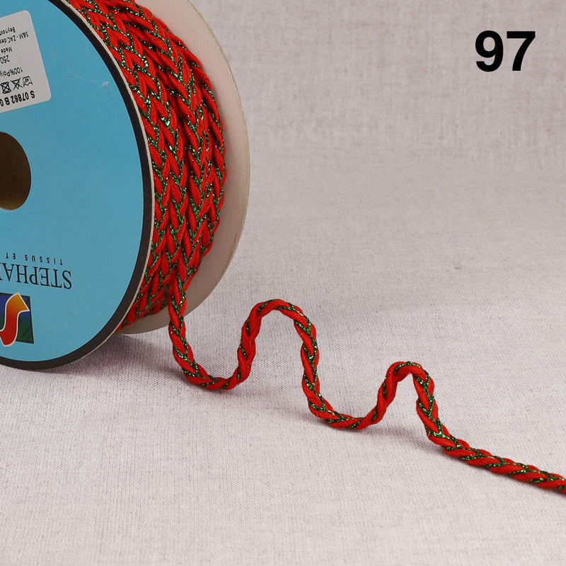 DOUALA braided cord - 8 colours available