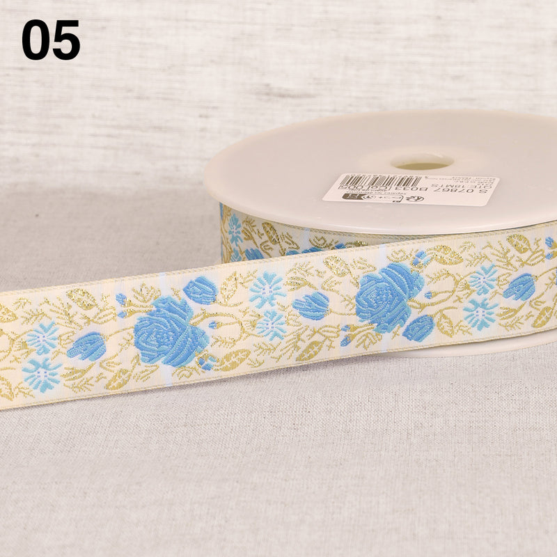 ROSA jacquard ribbon - 5 colours available
