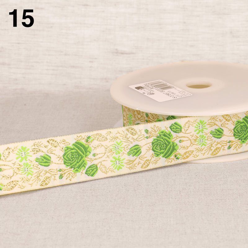 ROSA jacquard ribbon - 5 colours available