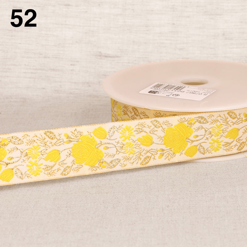 ROSA jacquard ribbon - 5 colours available